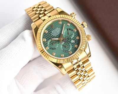 Rolex Daytona 9100 Movement 904L Steel 41mm  TT/YG Band Men Business Watch